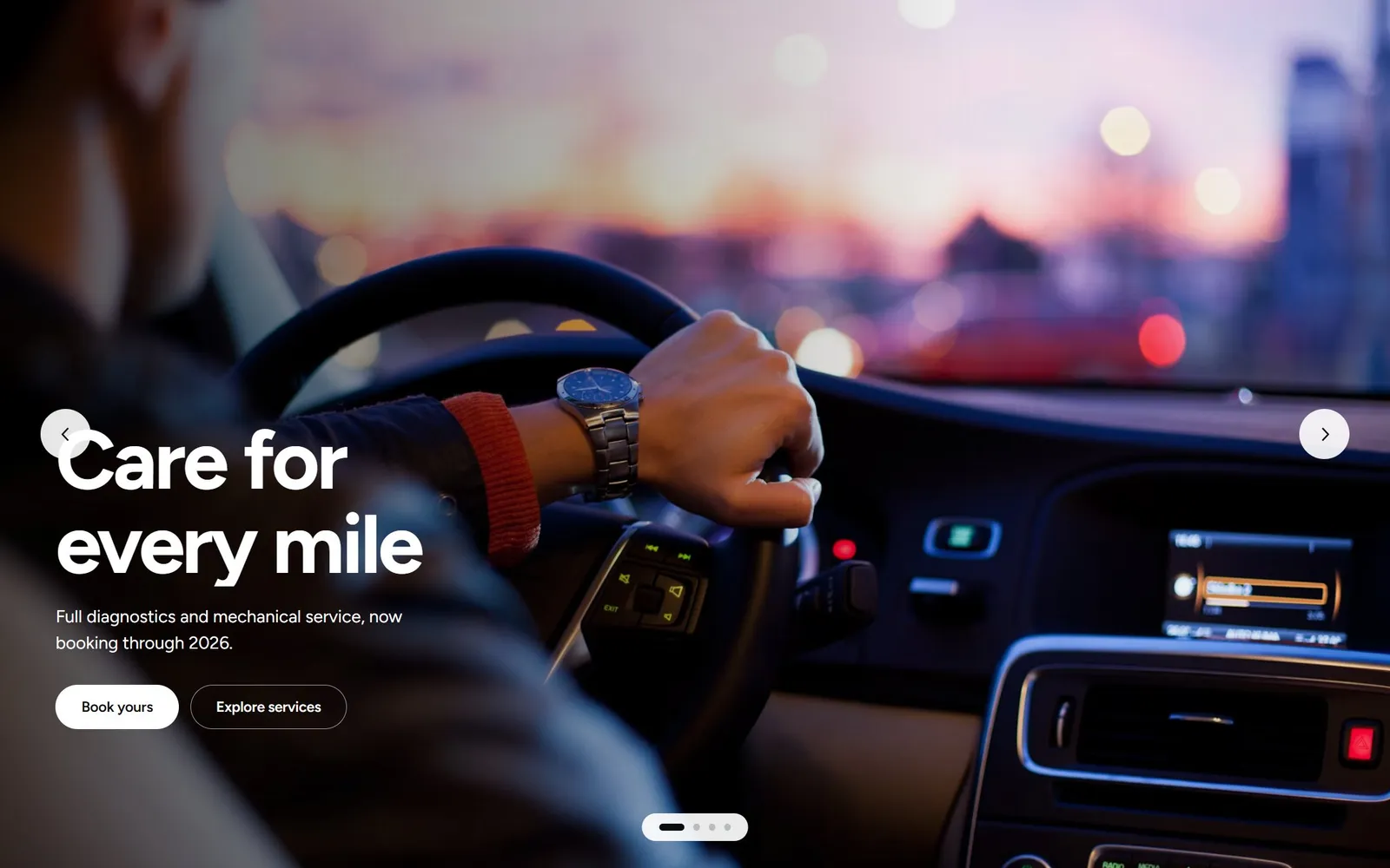 Denny Autoworks — Automotive website